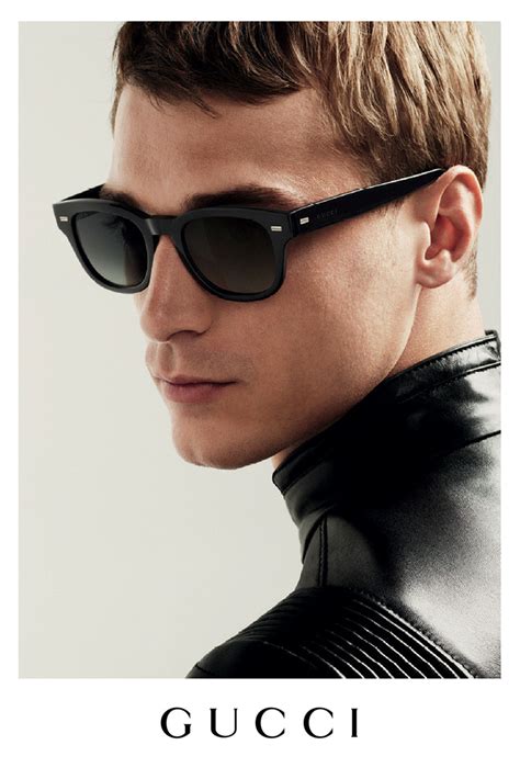 homme lunette gucci|Gucci sunglasses male model.